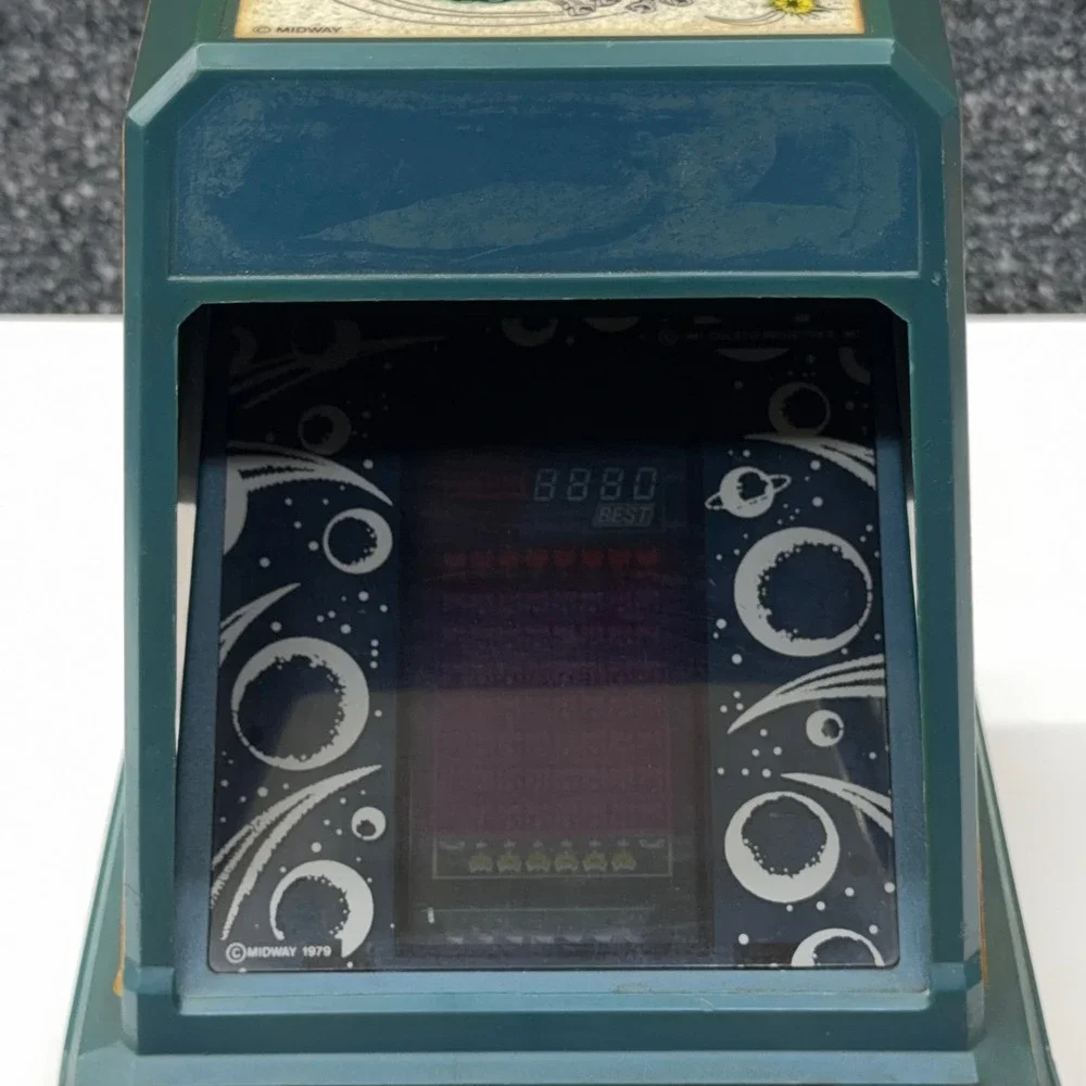 Vintage 1981 Coleco Galaxian Tabletop Arcade Game Model 2380 VFD Retro Gaming